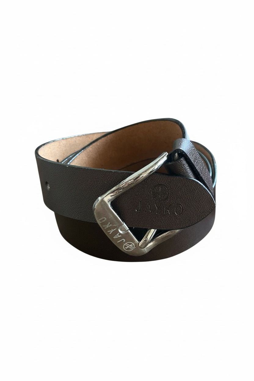 JAYKO BROWN LEATHER BELT